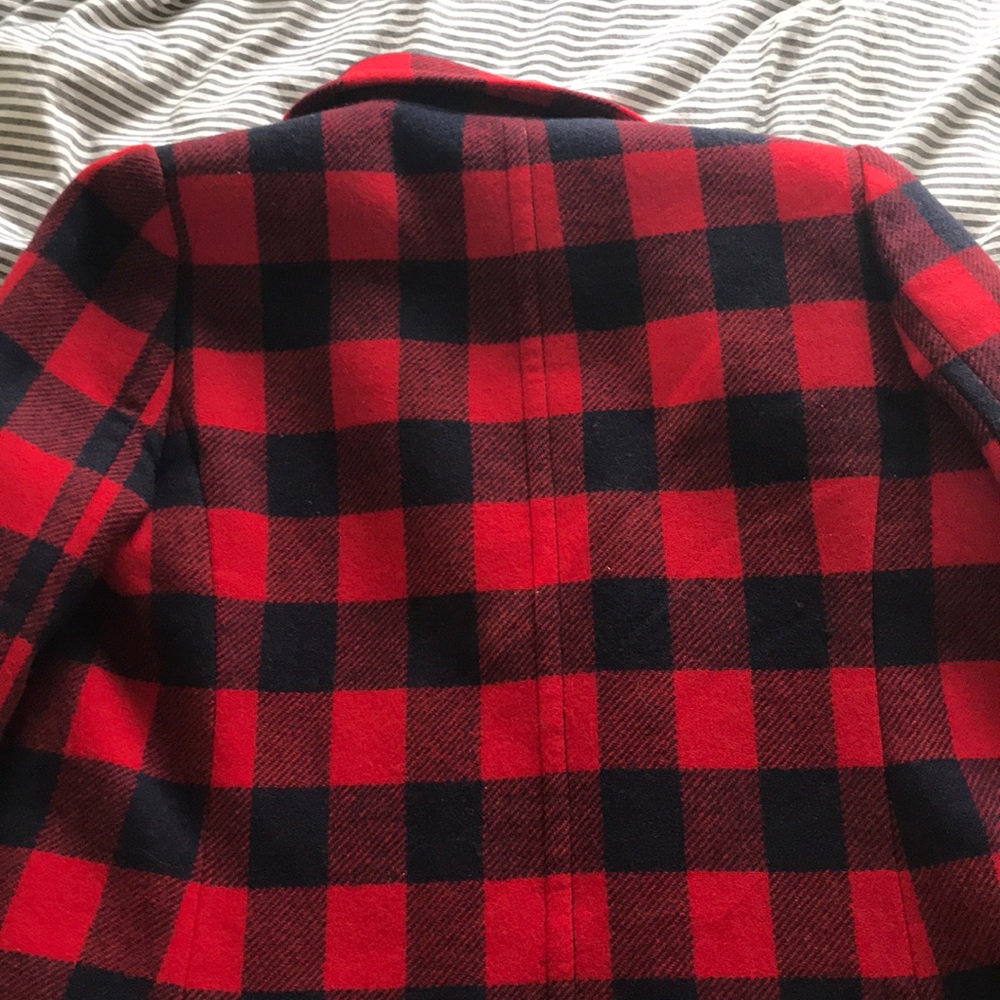 Accepting offers! J. Crew plaid coat - Picture 6 of 6